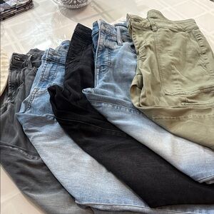 Jeans Multiple Makers and Styles